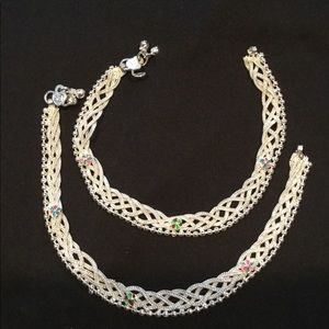 Indian Pakistani Anklets payal pajeb feet jewelry